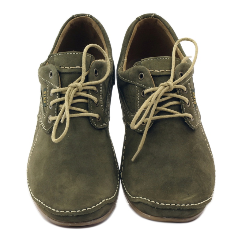Scarpe casual da uomo Riko 844 verde 4