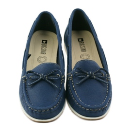 Big Star Mocassini da donna Big-Star 274321 blu navy 4