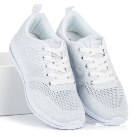 American Club Scarpe sportive americane bianche bianco 1
