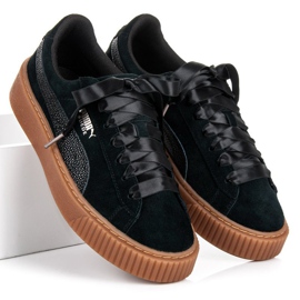Puma Suede Platform Bubble WN`S nero 1
