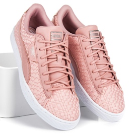 Puma Basket Satin Ep WN`S rosa 1