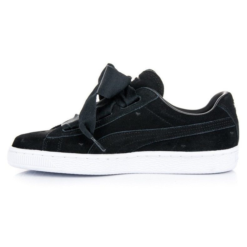 Puma Suede Heart Valentine Jr nero 1