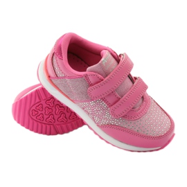 American Club Scarpa sportiva con getti American 17326 rosa 3