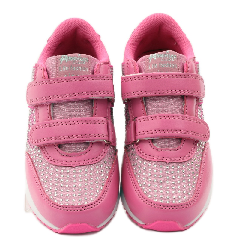 American Club Scarpa sportiva con getti American 17326 rosa 4