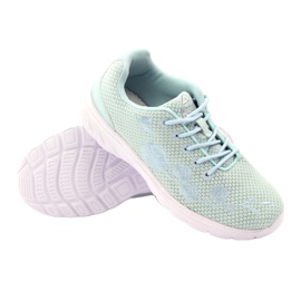 American Club Scarpe sportive con sottopiede in pelle americana multicolore blu 3