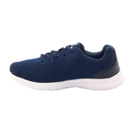 American Club Scarpe sportive con sottopiede in pelle, colore blu navy 2