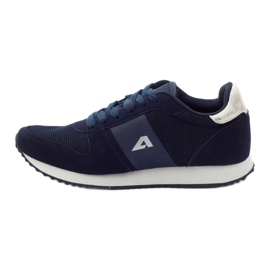 American Club Scarpe sportive da donna americane 17022 blu navy 2
