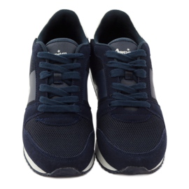 American Club Scarpe sportive da donna americane 17022 blu navy 4