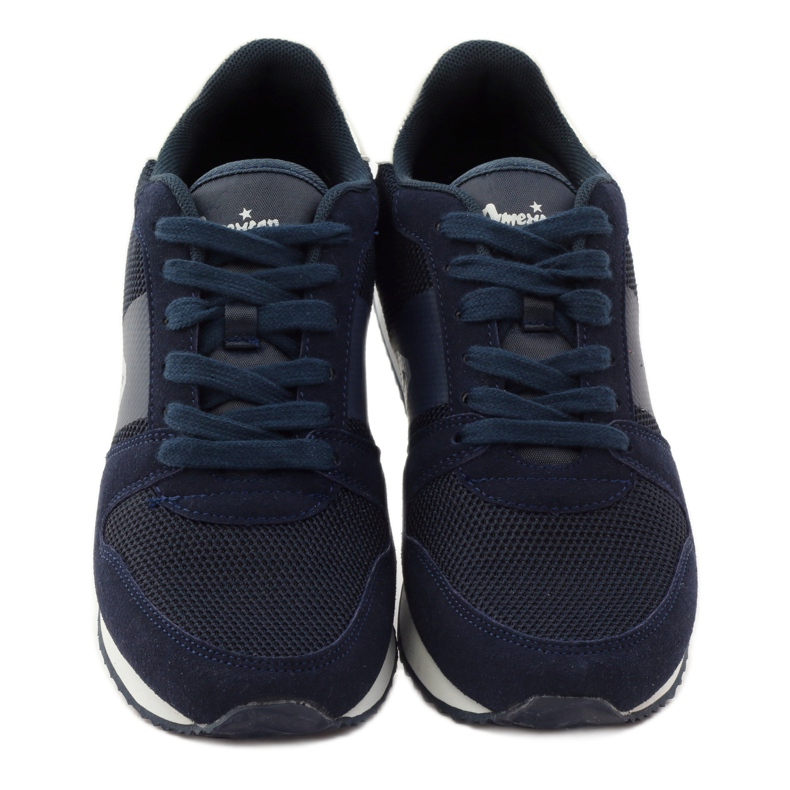 American Club Scarpe sportive da donna americane 17022 blu navy 4