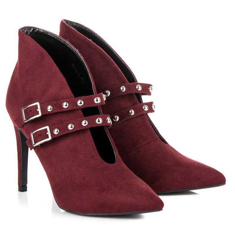 Cm Paris Stivali primaverili Claret rosso 2