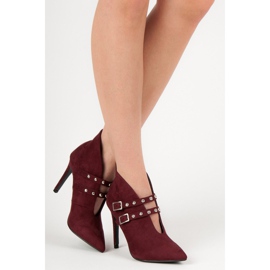 Cm Paris Stivali primaverili Claret rosso 1