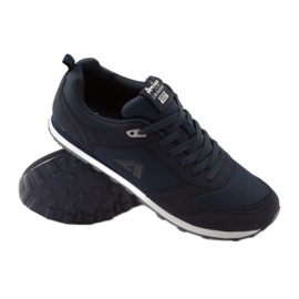 American Club Scarpe da jogging americane 1754 blu navy 3