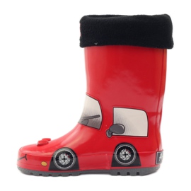 American Club Calza Galoshes più soletta RED CAR rosso grigio nero 2