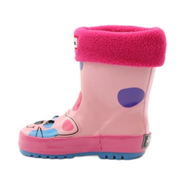 American Club Calza Galoshes + inserto gattino americano rosa 2