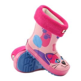American Club Calza Galoshes + inserto gattino americano rosa 3