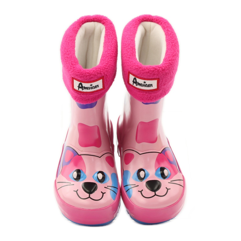 American Club Calza Galoshes + inserto gattino americano rosa 4