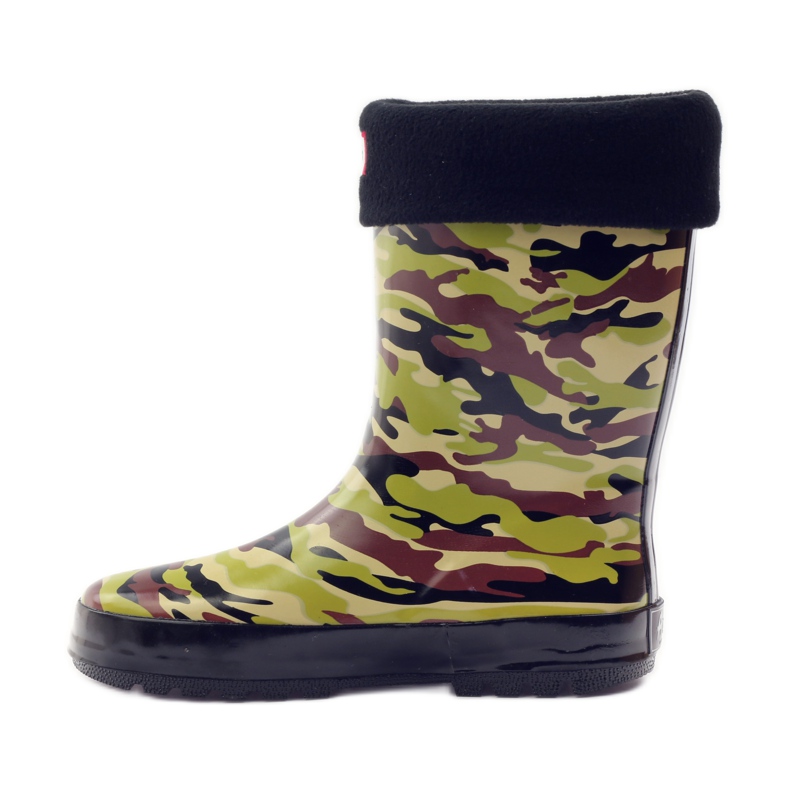 American Club Calza Galoshes + inserto mimetico americano verde marrone nero 2