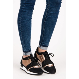 Scarpe sportive slip-on nero 1