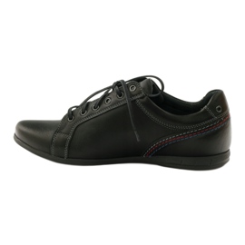 Riko Scarpe sportive in pelle maschile 776 nere nero 2