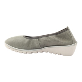 Filippo Scarpe da donna mocassini in pelle 045 grigio 2