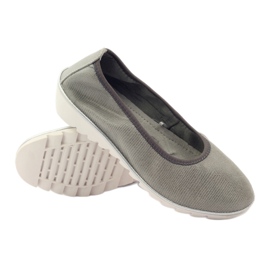 Filippo Scarpe da donna mocassini in pelle 045 grigio 3