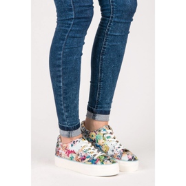 Yes Mile Sneakers Legate Con Fiori multicolore 1