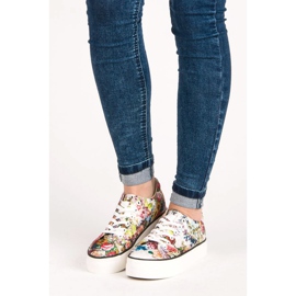 Yes Mile Sneakers Legate Con Fiori multicolore 2