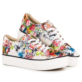 Yes Mile Sneakers Legate Con Fiori multicolore 1