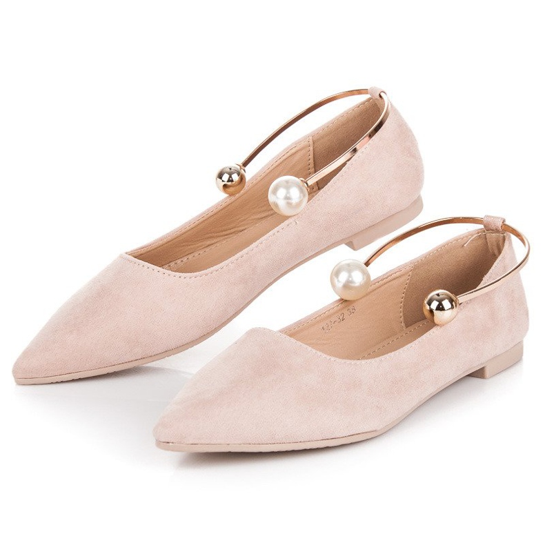 Ballerine Con Ornamento marrone 2