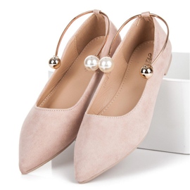 Ballerine Con Ornamento marrone 1