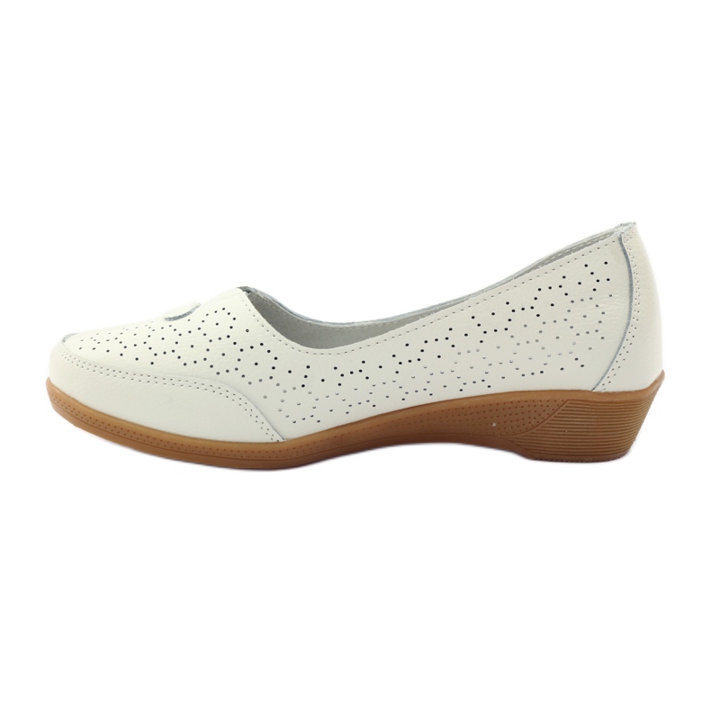 Mocassini Vinceza in pelle bianco 2