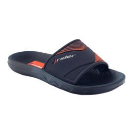 Ciabatte da piscina per il tempo libero Rider 82359 arancia blu navy 1