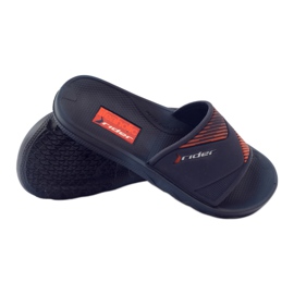 Ciabatte da piscina per il tempo libero Rider 82359 arancia blu navy 3