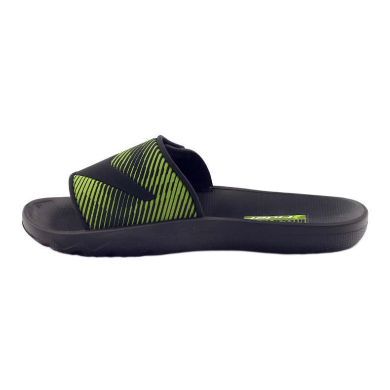 Ciabatte da piscina per il tempo libero Rider 82326 nero verde 2