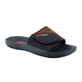 Ciabatte da piscina per il tempo libero Rider 82326 arancia blu navy 1