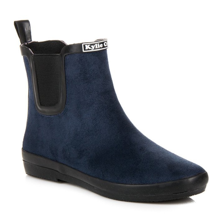 Kylie Galosce scamosciate da donna blu navy 1