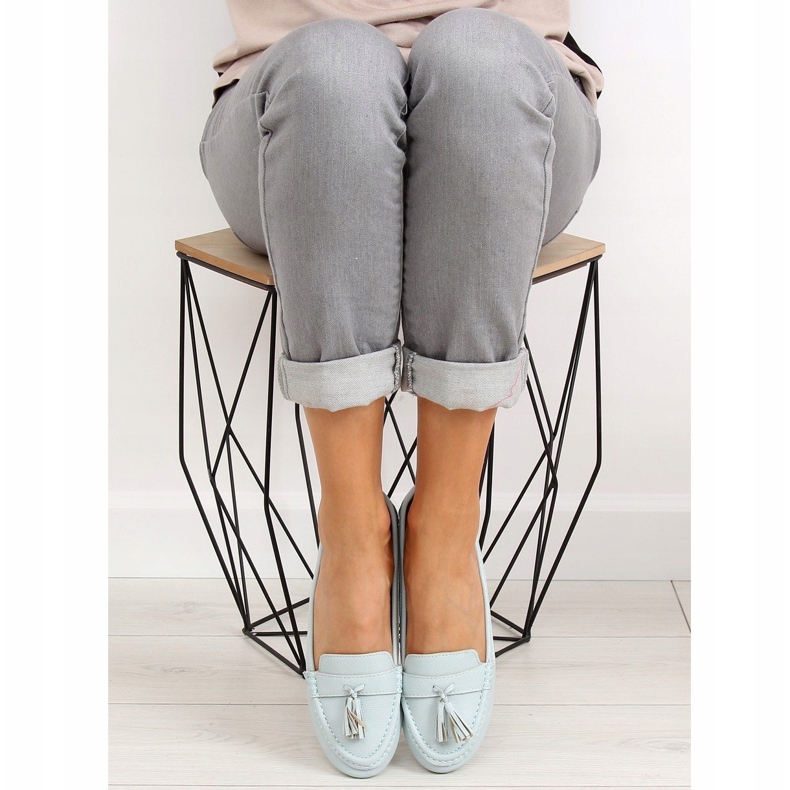 Mocassini blu da donna 3147 L. Blu 2
