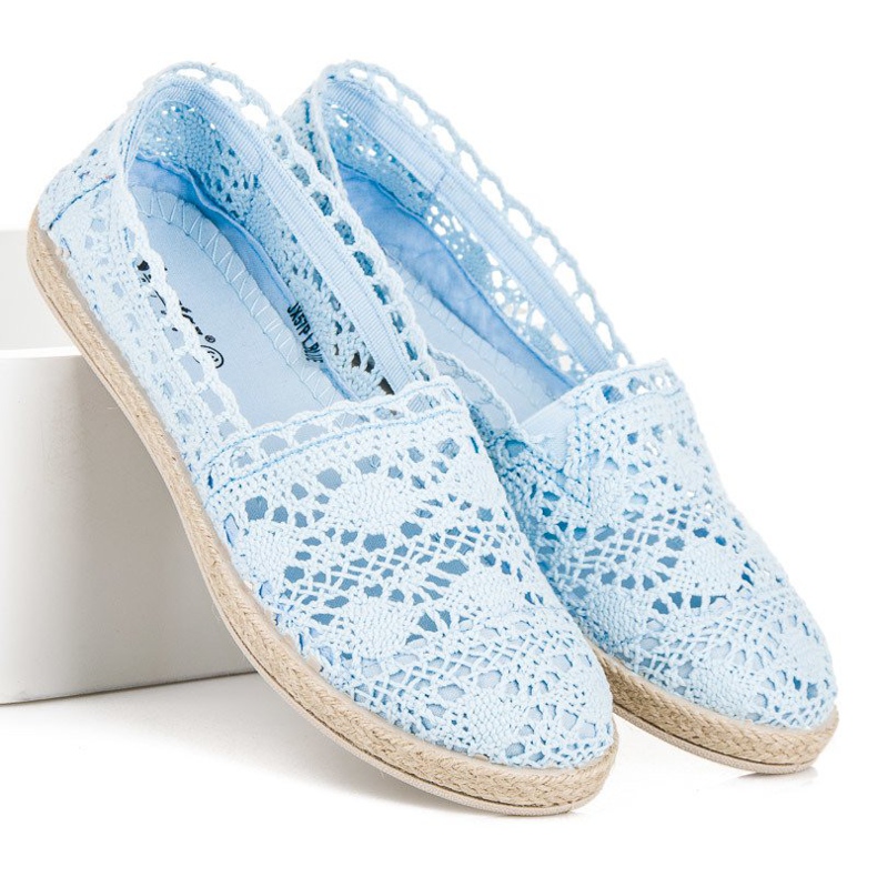 Seastar Espadrillas in pizzo blu 2