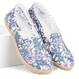 Seastar Espadrillas in stile boho blu rosa 2