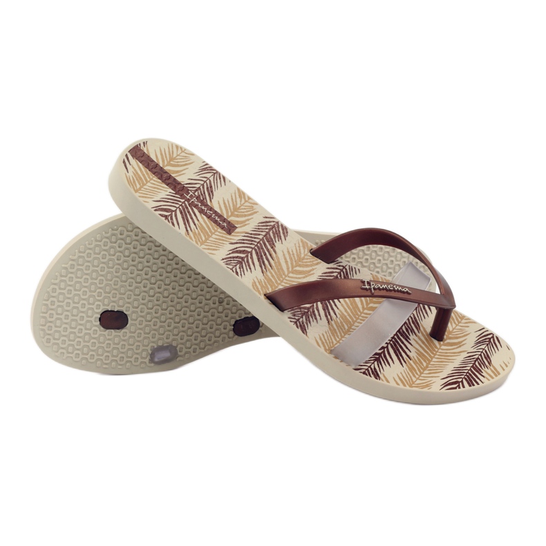 Pantofole da donna per il tempo libero Ipanema 82289 marrone 3