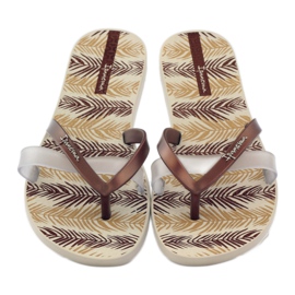Pantofole da donna per il tempo libero Ipanema 82289 marrone 4