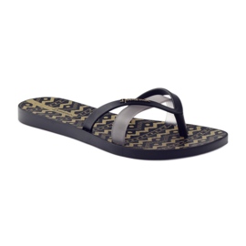 Pantofole da donna per il tempo libero Ipanema 82289 nero giallo 1