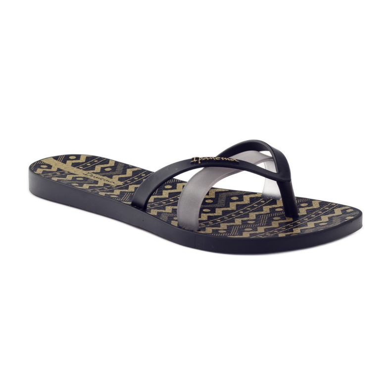 Pantofole da donna per il tempo libero Ipanema 82289 nero giallo 1