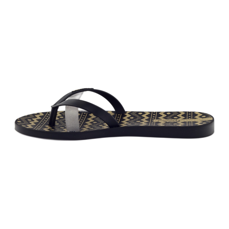 Pantofole da donna per il tempo libero Ipanema 82289 nero giallo 2