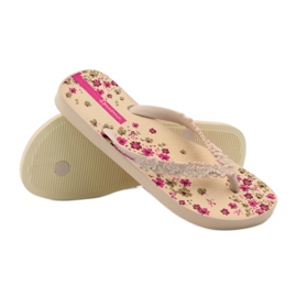 Ciabatte da donna floreali Ipanema 82397 rosa 3