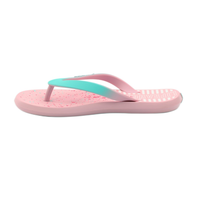 Infradito per bambini Rider 82365 rosa verde 2
