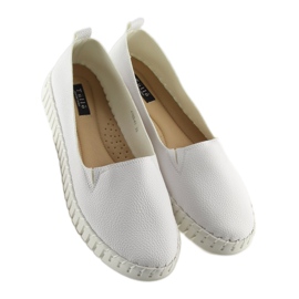 White 4163 Sneakers slip-on bianche super comode bianco 1