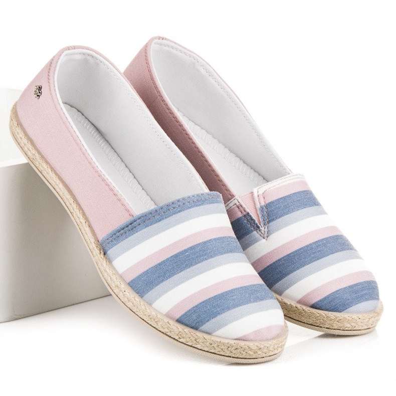 Vices Slip on vice espadrillas rosa 1