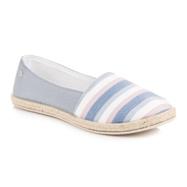 Vices Slip on vice espadrillas grigio 1