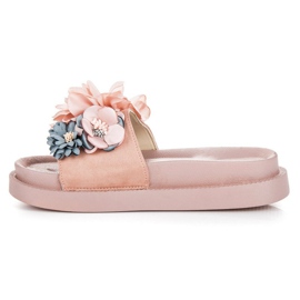 Seastar Ciabatte da donna fiori rosa 1